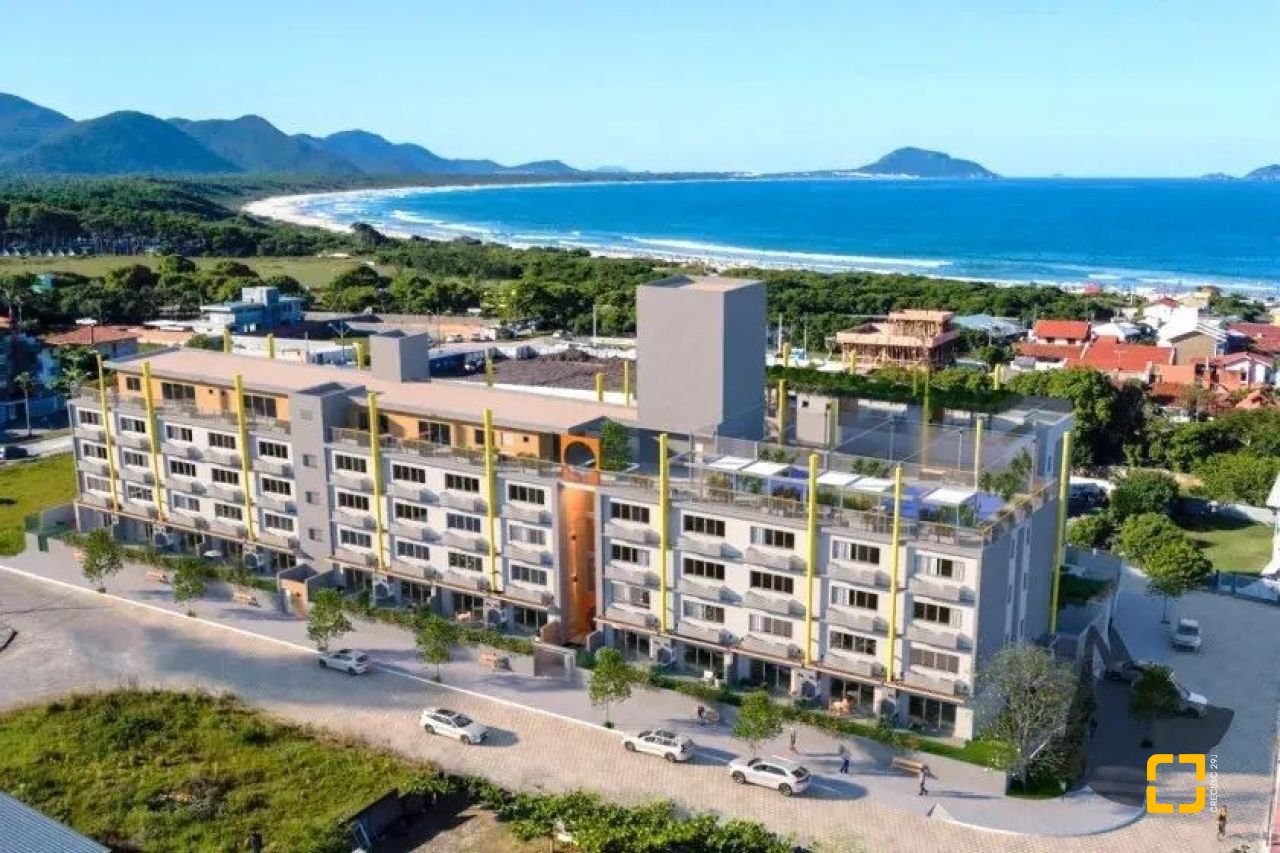 Apartamento com 37m², 1 quarto, 1 garagem, no bairro Barra da Lagoa em Florianópolis