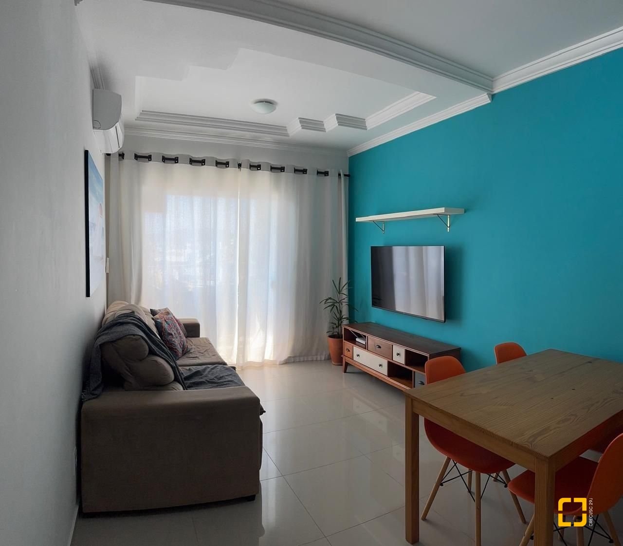 Apartamento com 49m², 1 quarto, 1 garagem, no bairro Ingleses em Florianópolis