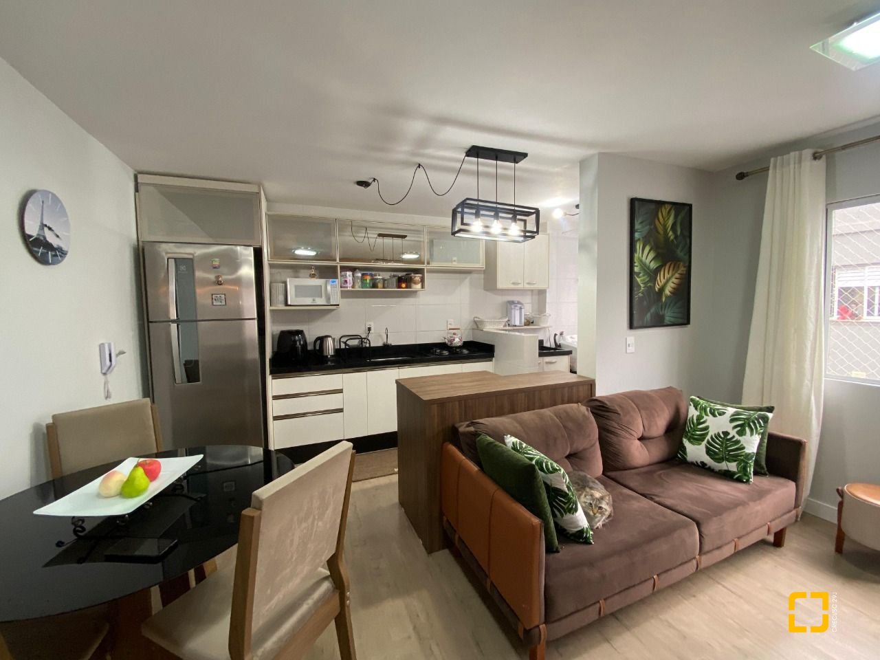 Apartamento com 55m², 2 quartos, 1 garagem, no bairro Potecas em São José