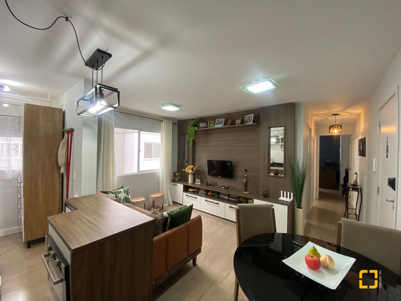 Apartamento com 55m², 2 quartos, 1 garagem, no bairro Potecas em São José