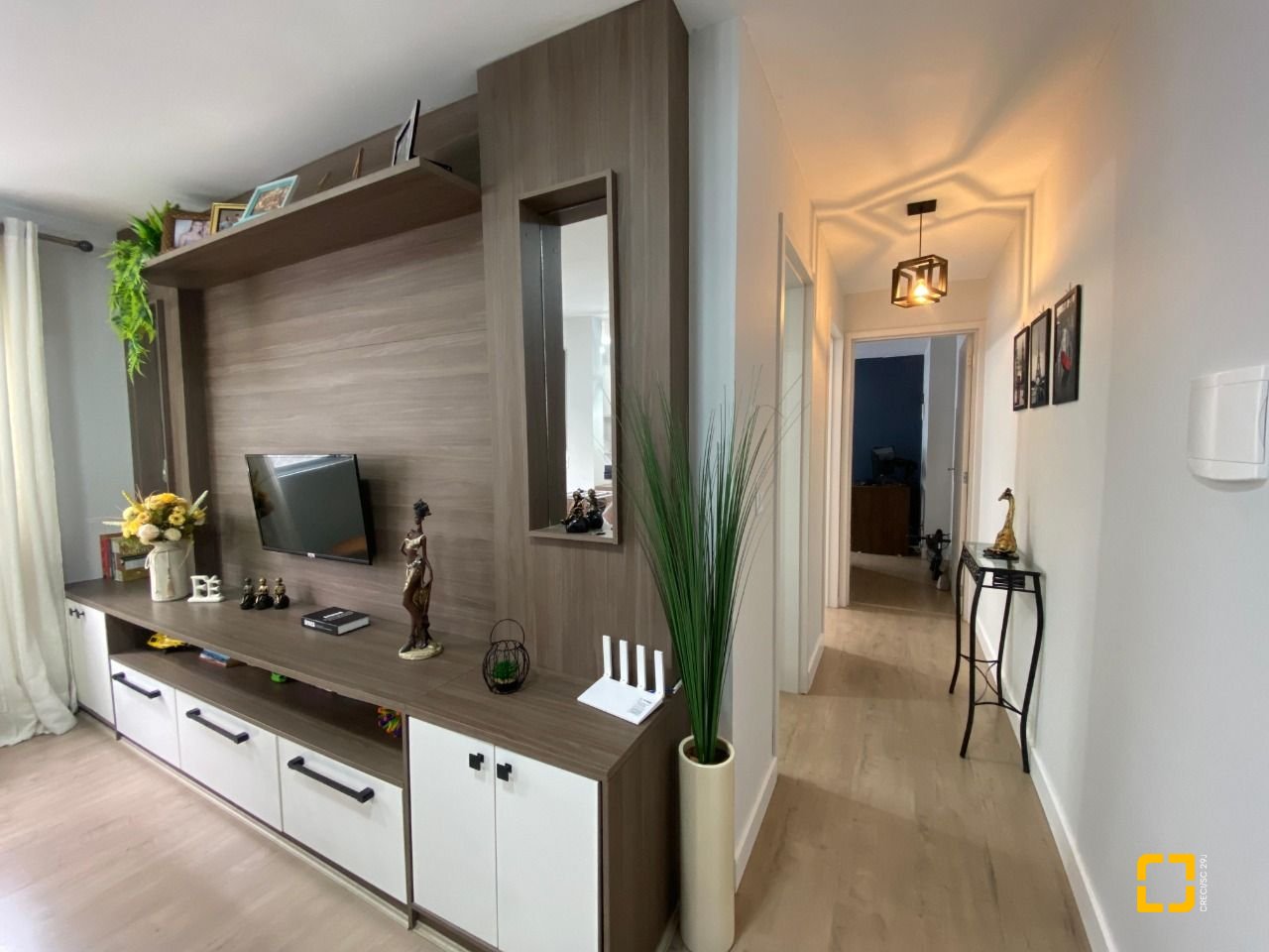 Apartamento com 55m², 2 quartos, 1 garagem, no bairro Potecas em São José