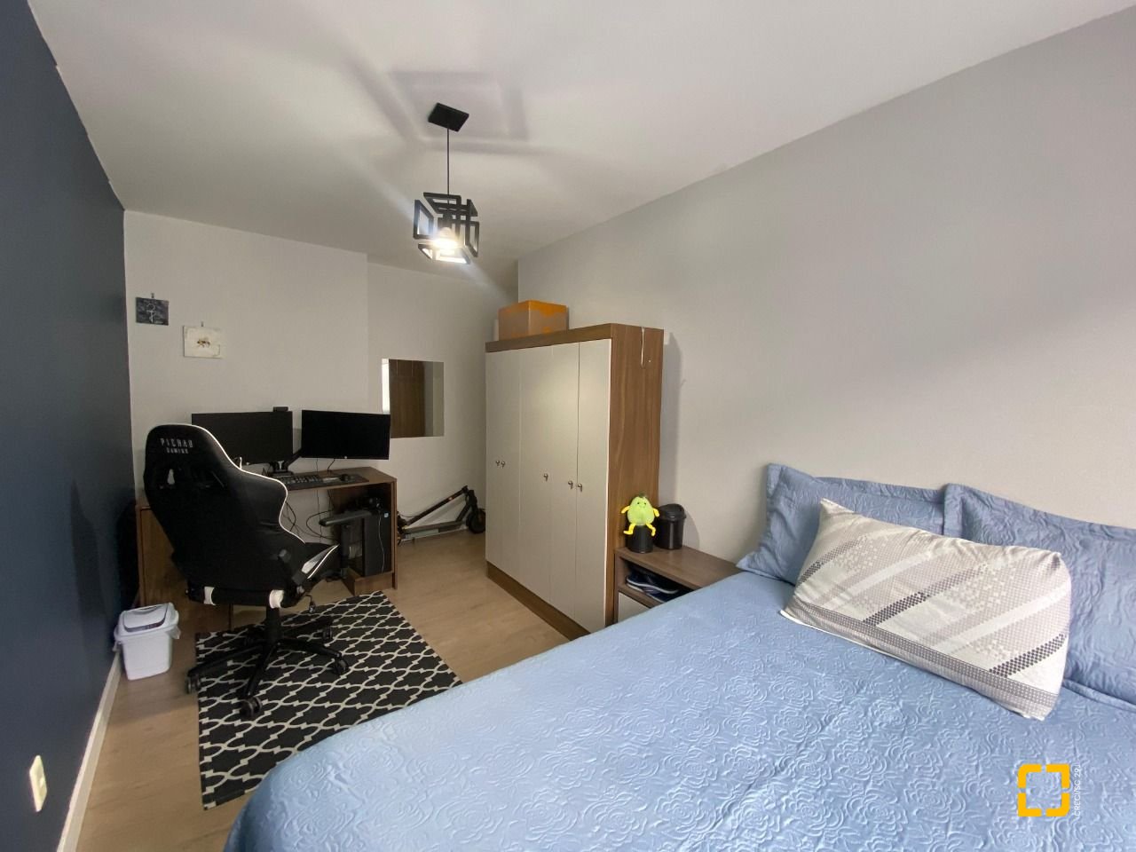 Apartamento com 55m², 2 quartos, 1 garagem, no bairro Potecas em São José