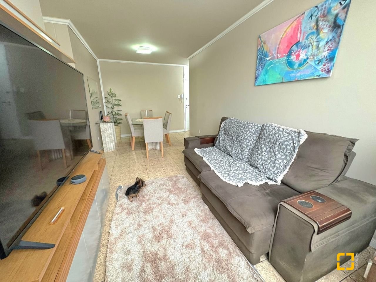 Apartamento com 69m², 3 quartos, no bairro Campinas em São José