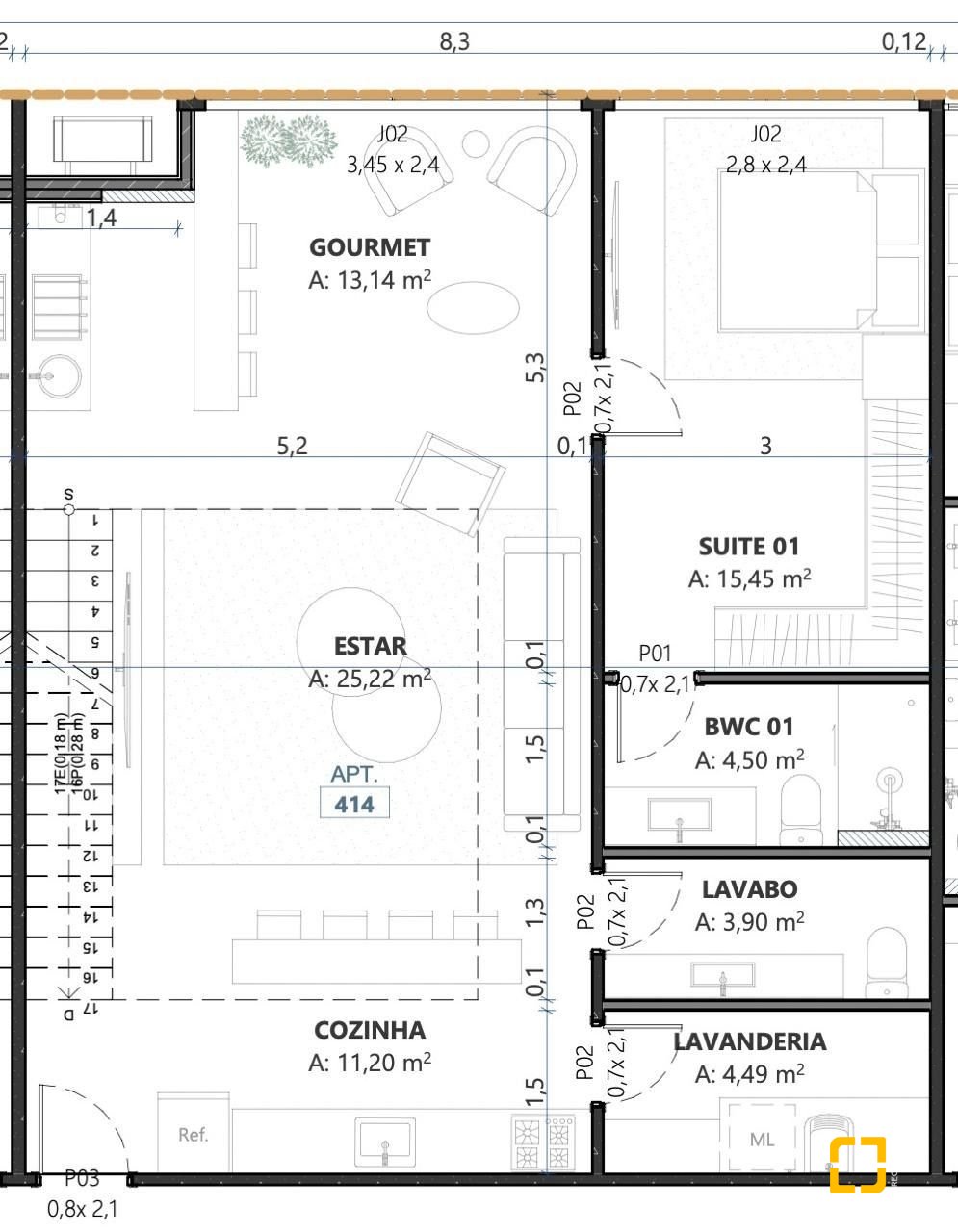 Apartamento com 148m², 6 quartos (sendo 3 suítes), 2 garagens, no bairro Campeche em Florianópolis
