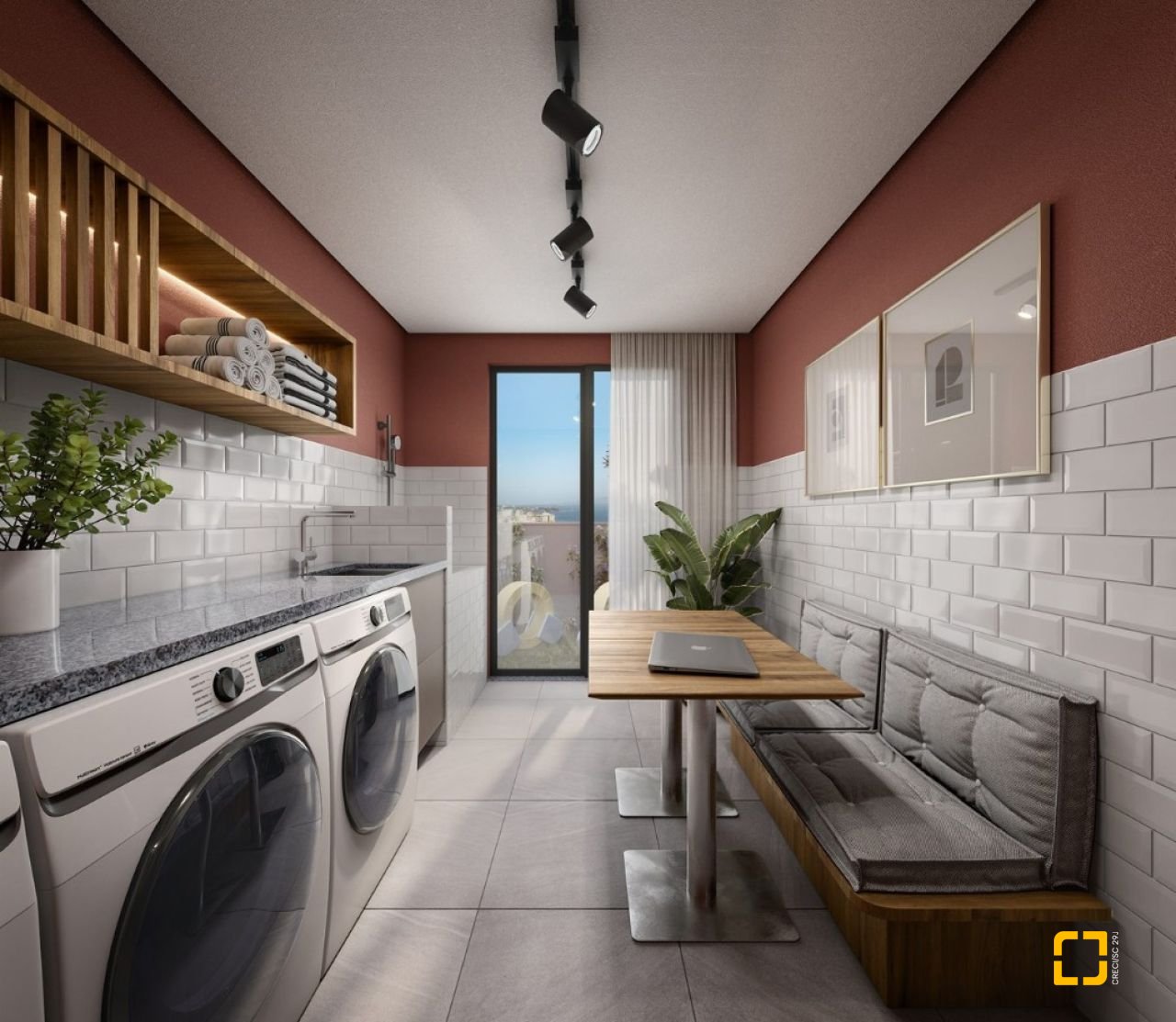 Studio com 53m², 1 quarto, no bairro Kobrasol em São José
