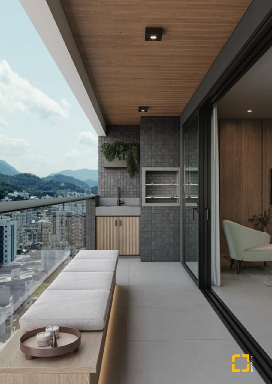 Apartamento com 115m², 3 quartos (sendo 1 suíte), 1 garagem, no bairro Pagani em Palhoça