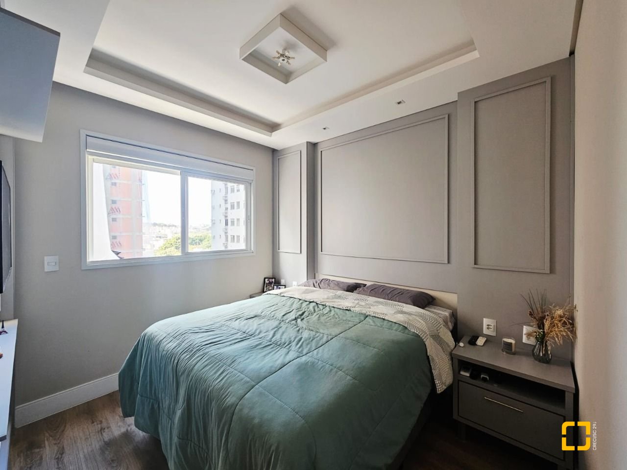 Apartamento com 107m², 3 quartos (sendo 1 suíte), 2 garagens, no bairro Campinas em São José