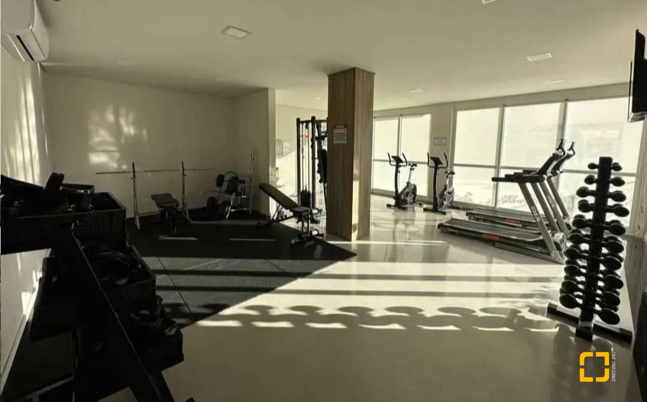 Apartamento com 48m², 1 quarto (sendo 1 suíte), 1 garagem, no bairro Praia Comprida em São José