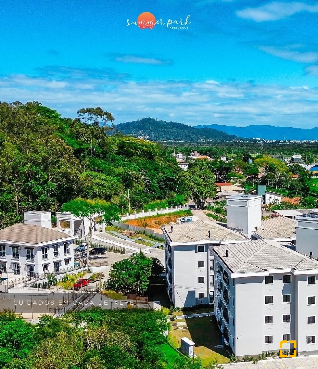Apartamento com 70m², 2 quartos, 1 garagem, no bairro Vargem do Bom Jesus em Florianópolis