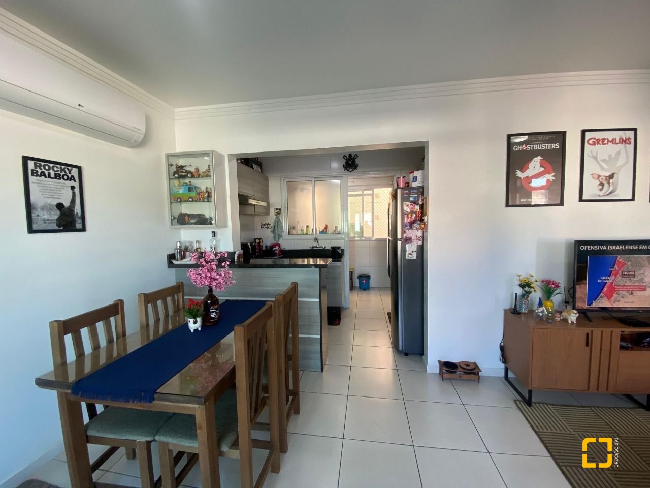 Apartamento com 90m², 3 quartos (sendo 1 suíte), 1 garagem, no bairro Ipiranga em São José