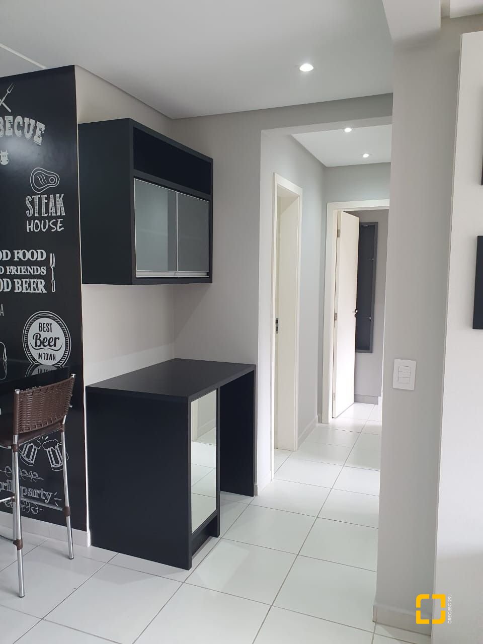 Apartamento com 63m², 2 quartos, 1 garagem, no bairro Serraria em São José