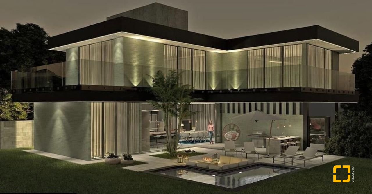 Casa com 353m², 8 quartos (sendo 4 suítes), 4 garagens, no bairro Vargem Pequena em Florianópolis