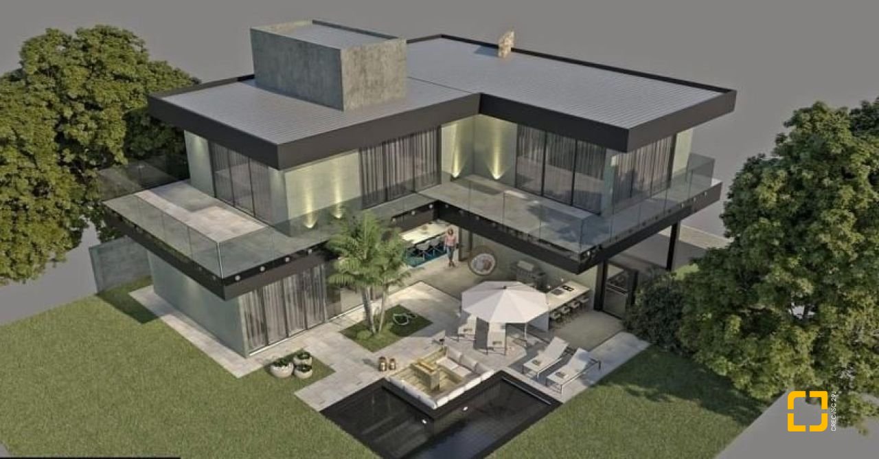 Casa com 353m², 4 quartos (sendo 4 suítes), 4 garagens, no bairro Vargem Pequena em Florianópolis