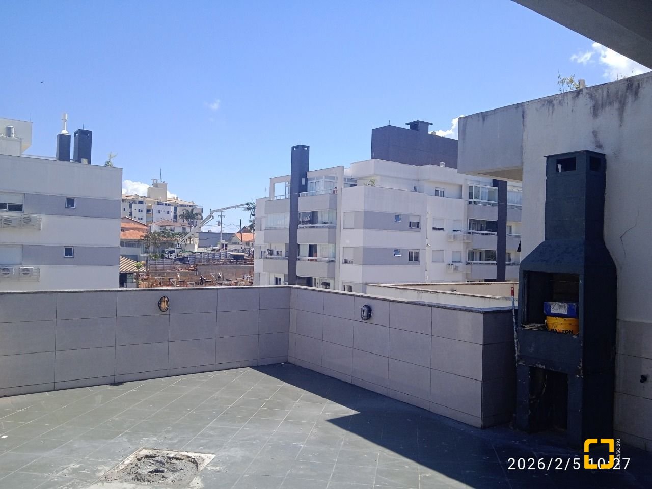 Cobertura com 63m², 2 quartos (sendo 1 suíte), 1 garagem, no bairro Abraão em Florianópolis
