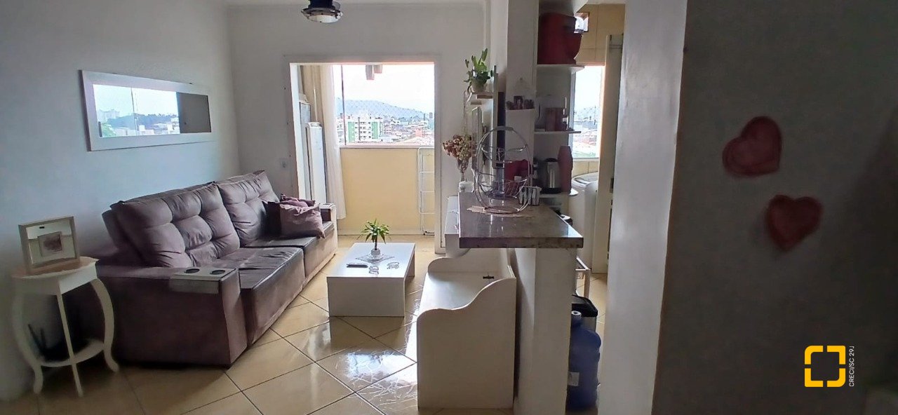 Apartamento com 72m², 3 quartos, 1 garagem, no bairro Areias em São José