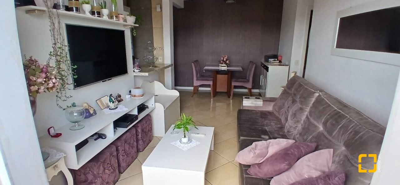 Apartamento com 72m², 3 quartos, 1 garagem, no bairro Areias em São José