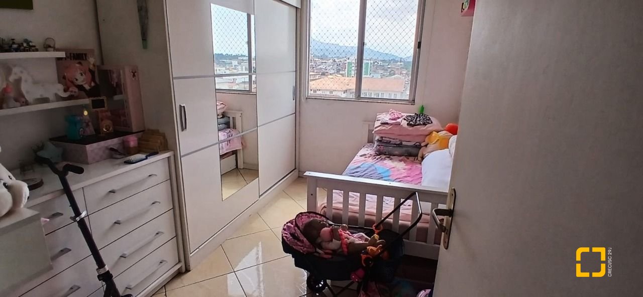 Apartamento com 72m², 3 quartos, 1 garagem, no bairro Areias em São José
