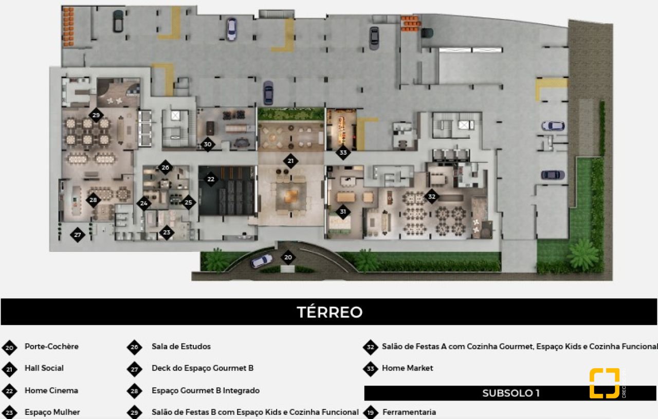 Apartamento com 133m², 3 quartos (sendo 3 suítes), 2 garagens, no bairro Nossa Senhora do Rosário em São José