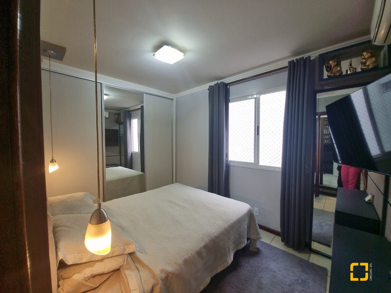 Apartamento com 60m², 2 quartos, 1 garagem, no bairro Fazenda Santo Antônio em São José