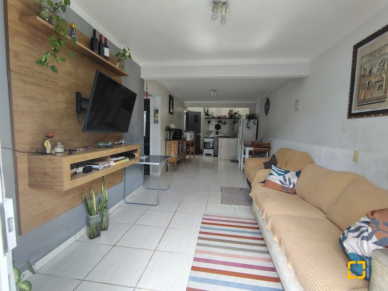 Casa com 64m², 3 quartos (sendo 1 suíte), 1 garagem, no bairro Ingleses em Florianópolis