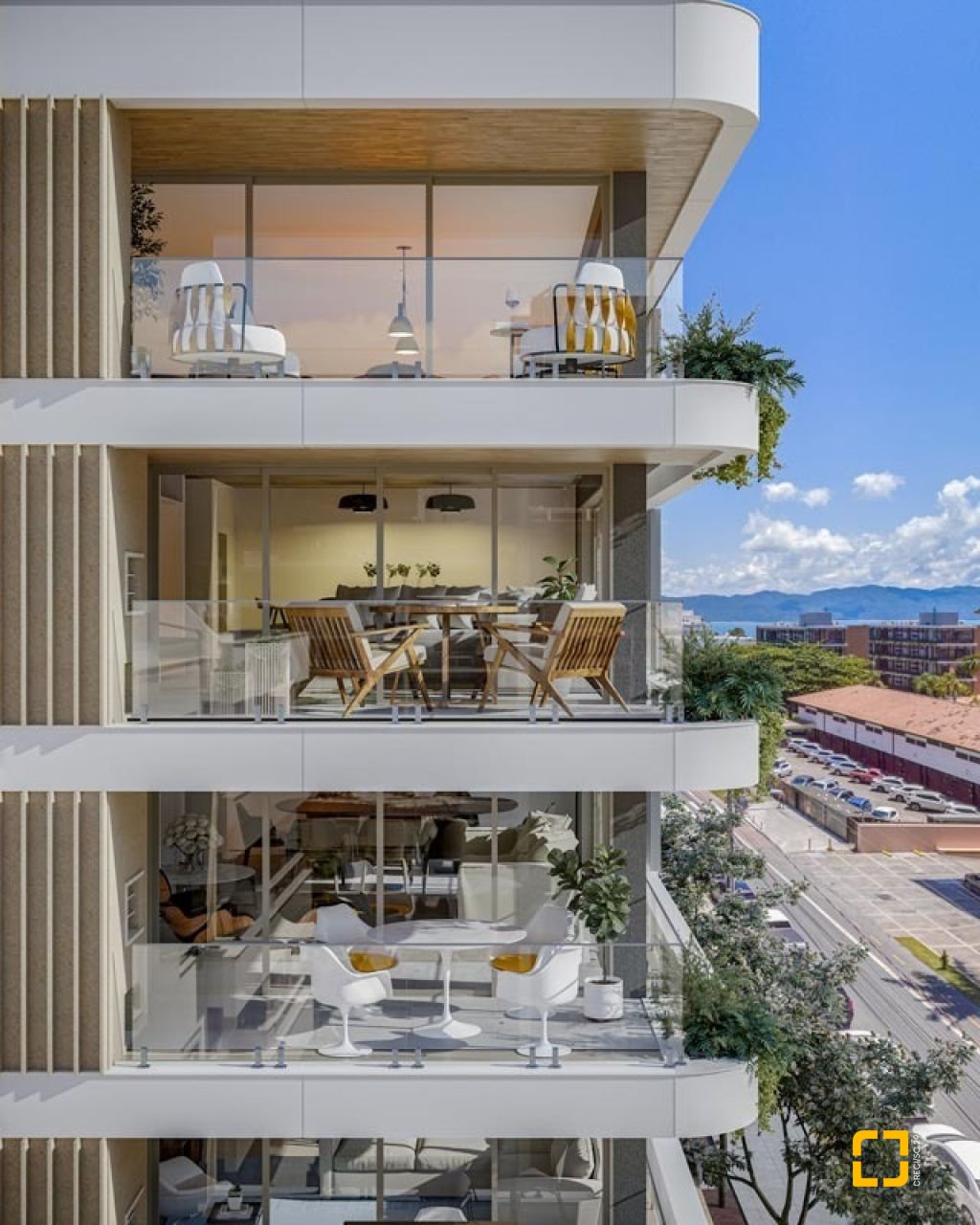 Apartamento com 220m², 6 quartos (sendo 3 suítes), 2 garagens, no bairro Jurerê em Florianópolis