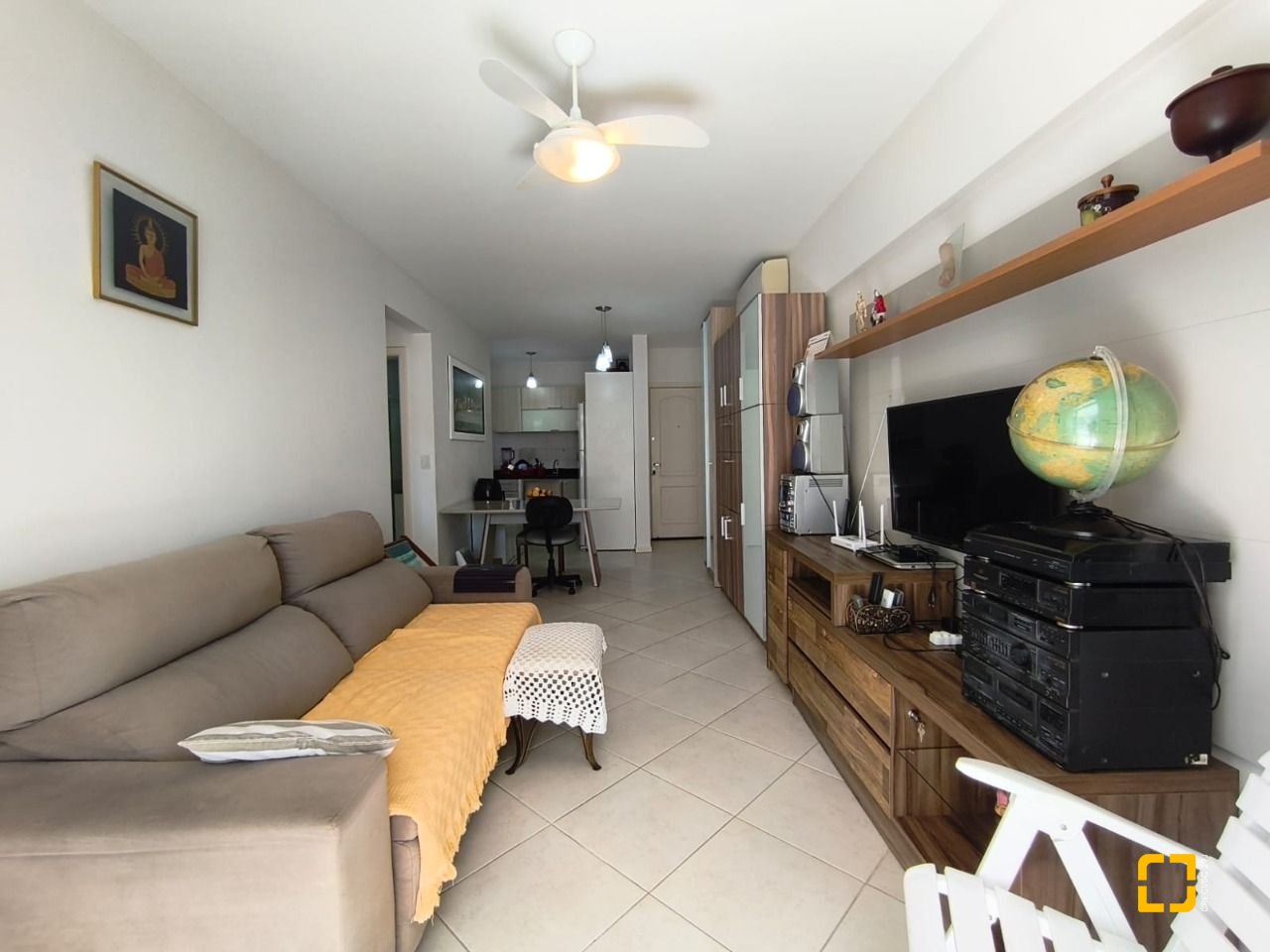 Apartamento com 71m², 3 quartos (sendo 1 suíte), 1 garagem, no bairro Itacorubi em Florianópolis
