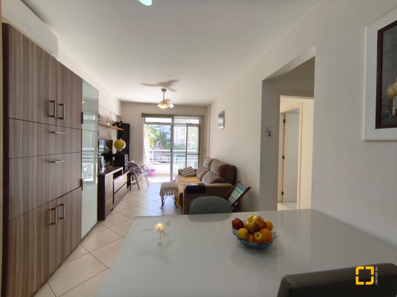 Apartamento com 71m², 3 quartos (sendo 1 suíte), 1 garagem, no bairro Itacorubi em Florianópolis