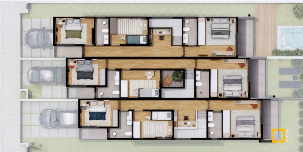 Casa com 138m², 3 quartos (sendo 1 suíte), 1 garagem, no bairro Cachoeira do Bom Jesus em Florianópolis