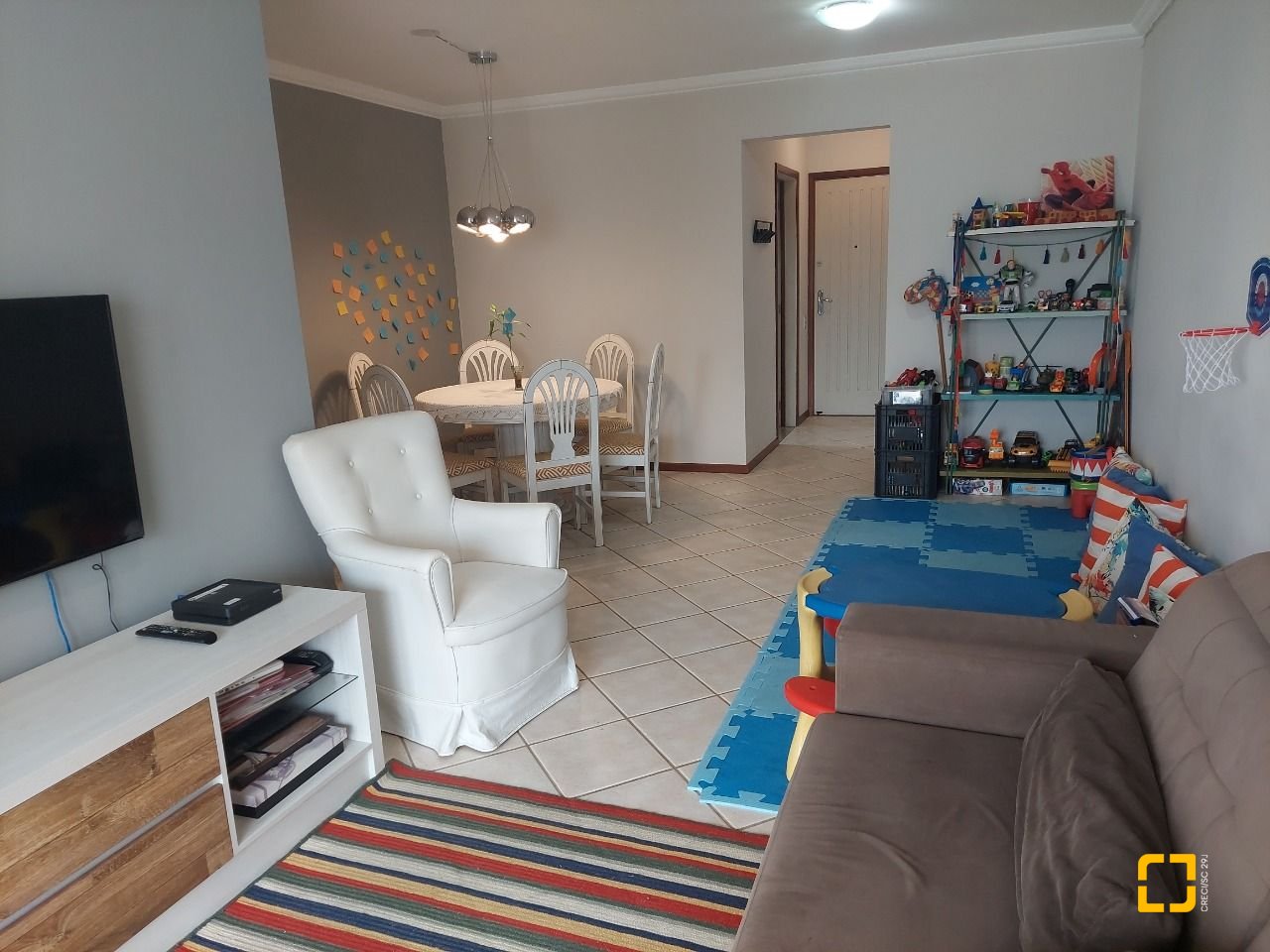 Apartamento com 108m², 4 quartos (sendo 1 suíte), 1 garagem, no bairro Bom Abrigo em Florianópolis