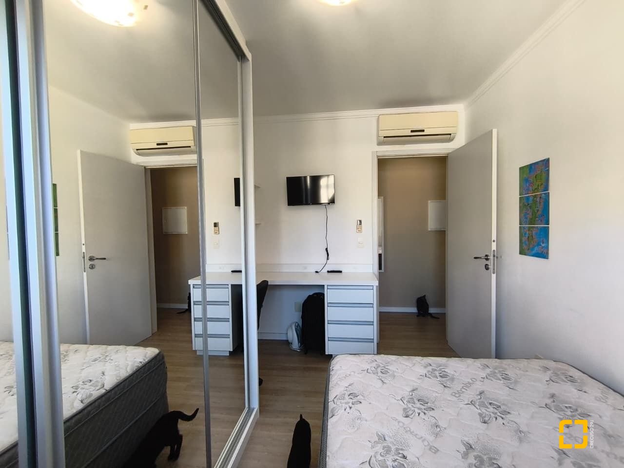 Apartamento com 65m², 3 quartos (sendo 1 suíte), 1 garagem, no bairro Trindade em Florianópolis