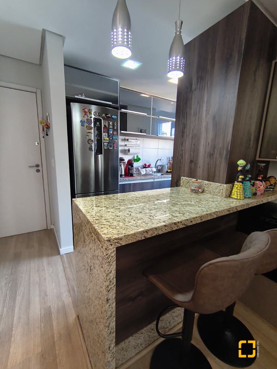 Apartamento com 65m², 3 quartos (sendo 1 suíte), 1 garagem, no bairro Trindade em Florianópolis