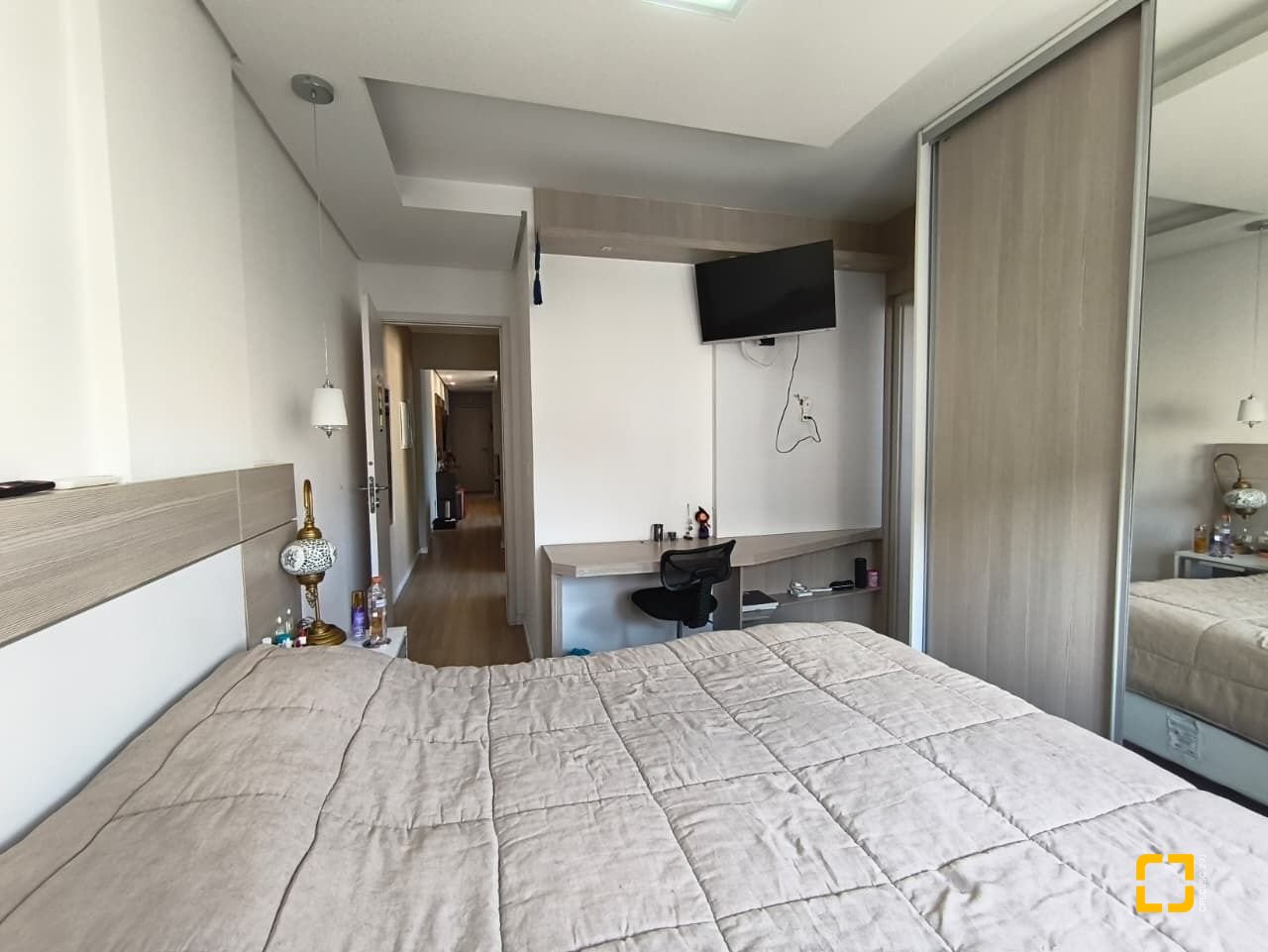 Apartamento com 65m², 3 quartos (sendo 1 suíte), 1 garagem, no bairro Trindade em Florianópolis