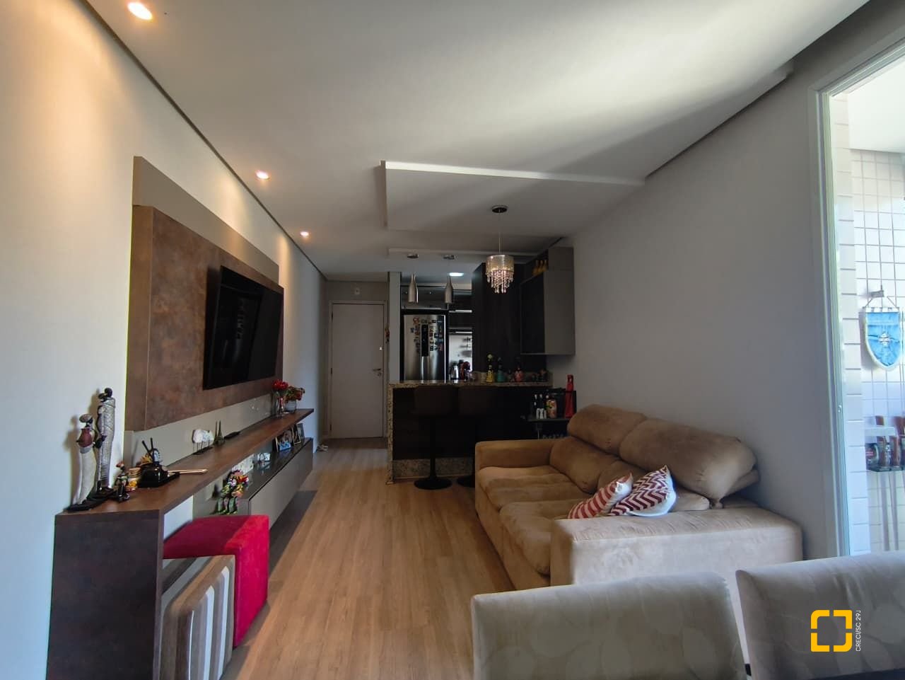 Apartamento com 65m², 3 quartos (sendo 1 suíte), 1 garagem, no bairro Trindade em Florianópolis