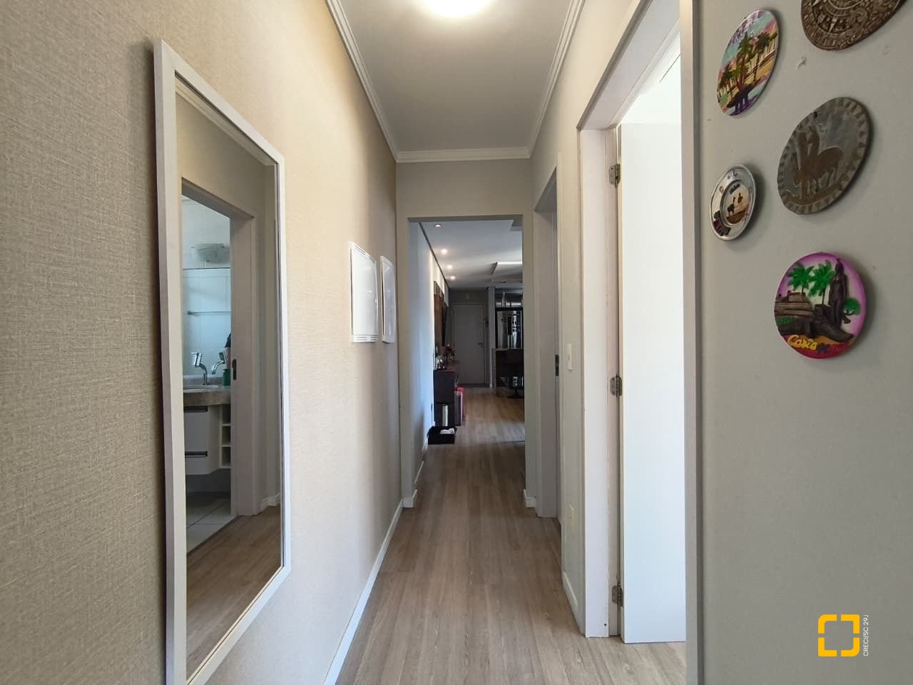 Apartamento com 65m², 3 quartos (sendo 1 suíte), 1 garagem, no bairro Trindade em Florianópolis