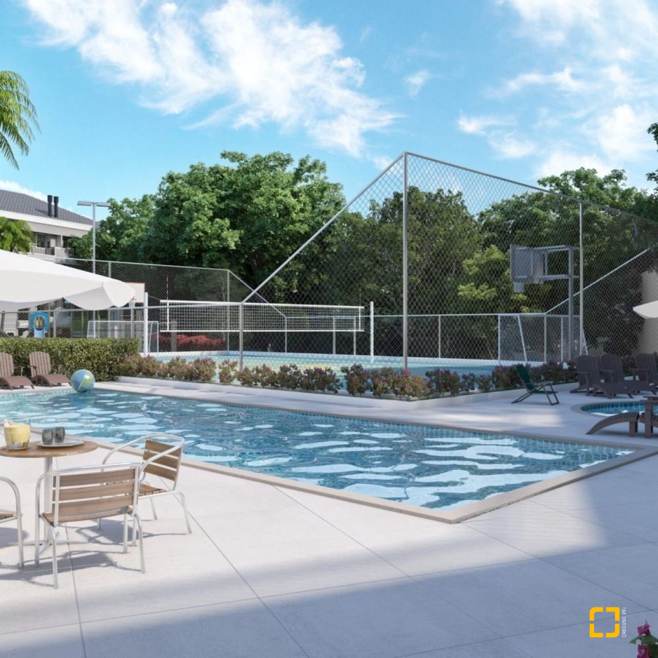 Apartamento com 69m², 3 quartos (sendo 1 suíte), 1 garagem, no bairro Vargem do Bom Jesus em Florianópolis