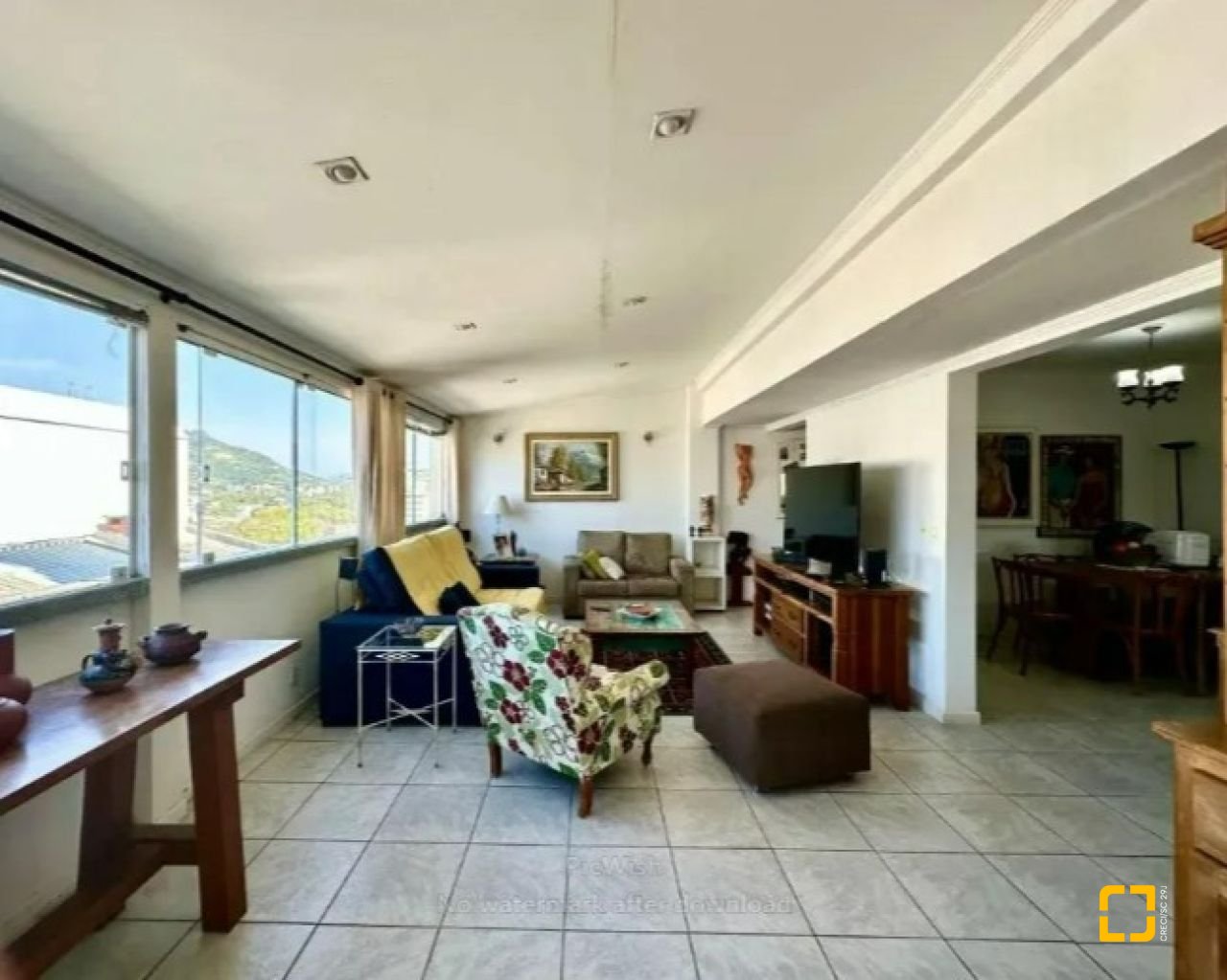 Cobertura com 68m², 3 quartos (sendo 1 suíte), 1 garagem, no bairro Trindade em Florianópolis