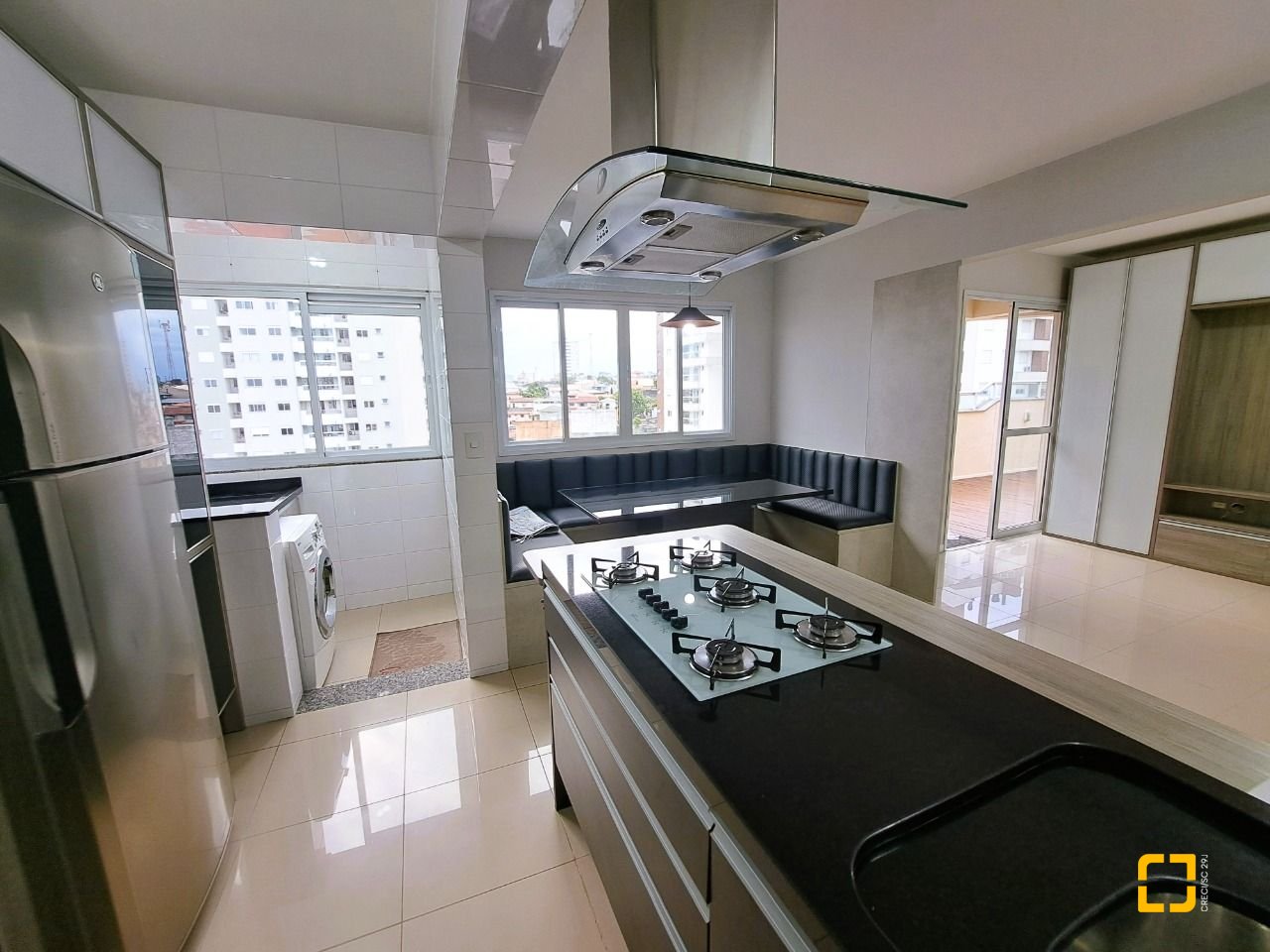 Cobertura com 134m², 3 quartos (sendo 1 suíte), 1 garagem, no bairro Nossa Senhora do Rosário em São José