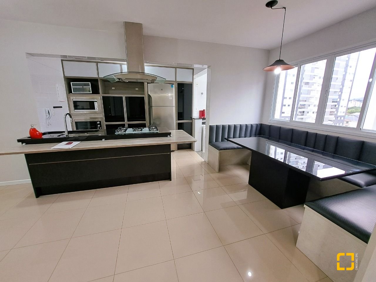 Cobertura com 134m², 3 quartos (sendo 1 suíte), 1 garagem, no bairro Nossa Senhora do Rosário em São José