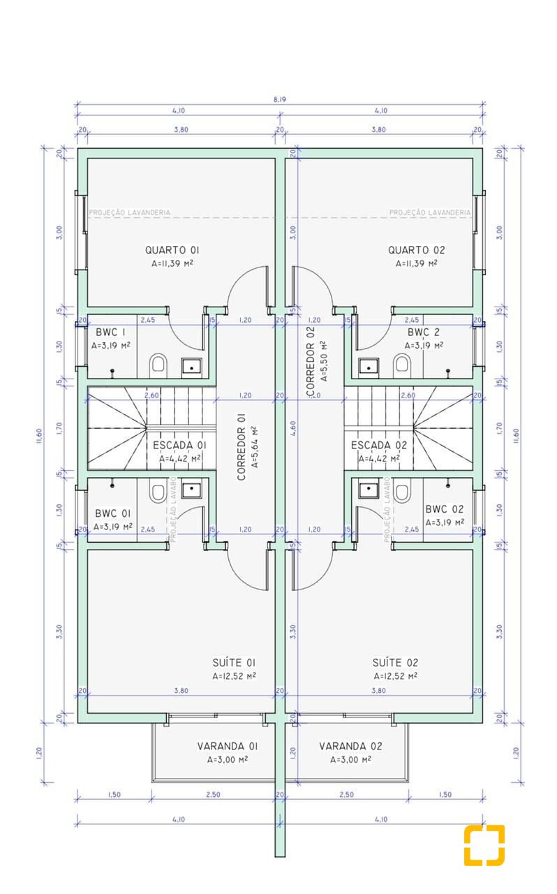 Casa com 107m², 4 quartos (sendo 2 suítes), 1 garagem, no bairro Rio Vermelho em Florianópolis
