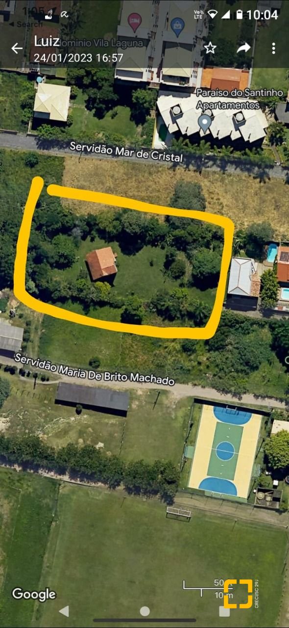 Terreno com 1414m², no bairro Santinho em Florianópolis
