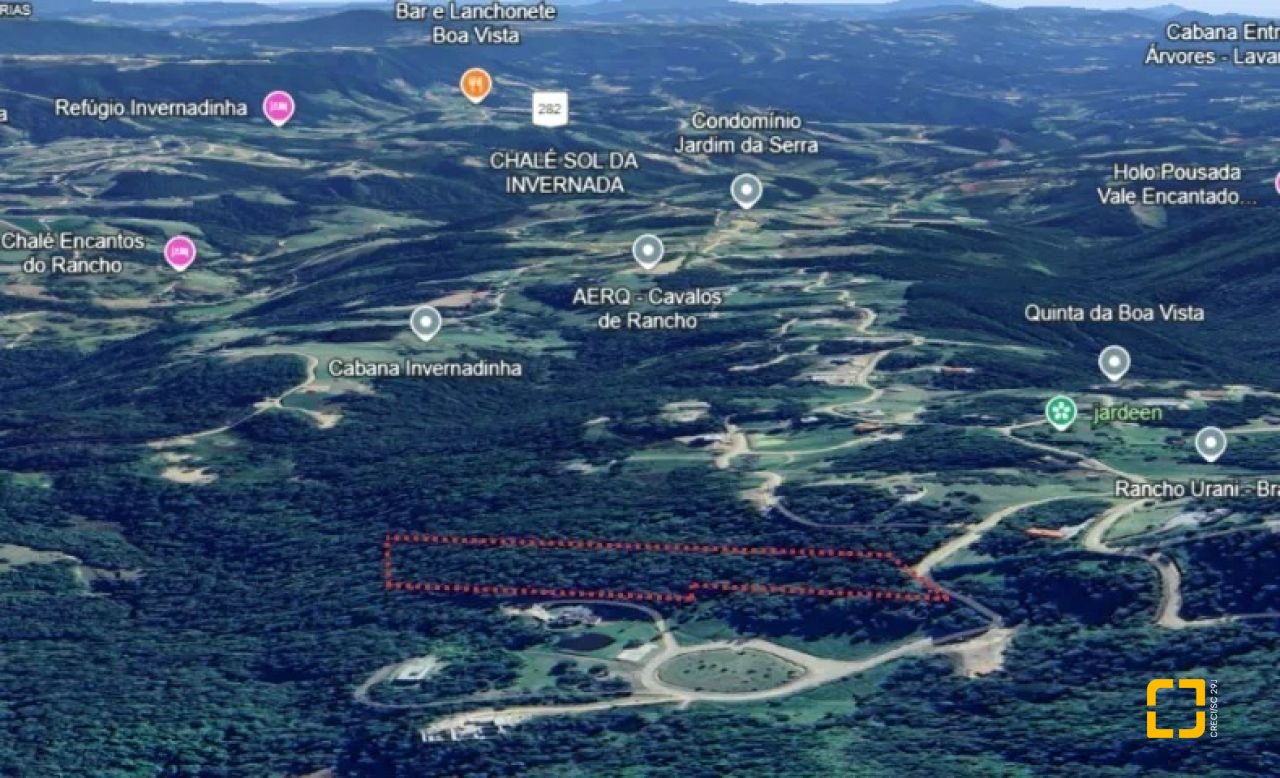 Sítio com 6874m², no bairro Invernadinha em Rancho Queimado