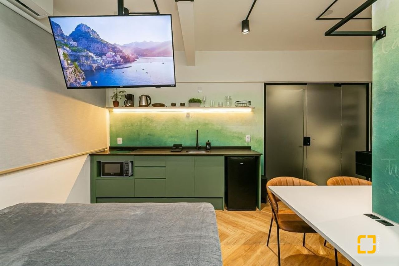 Apartamento com 20m², 1 quarto, no bairro Centro em Florianópolis