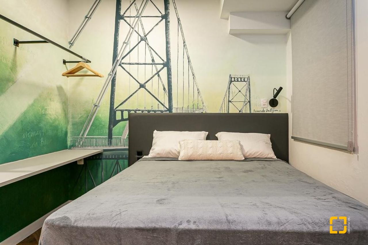 Apartamento com 20m², 1 quarto, no bairro Centro em Florianópolis