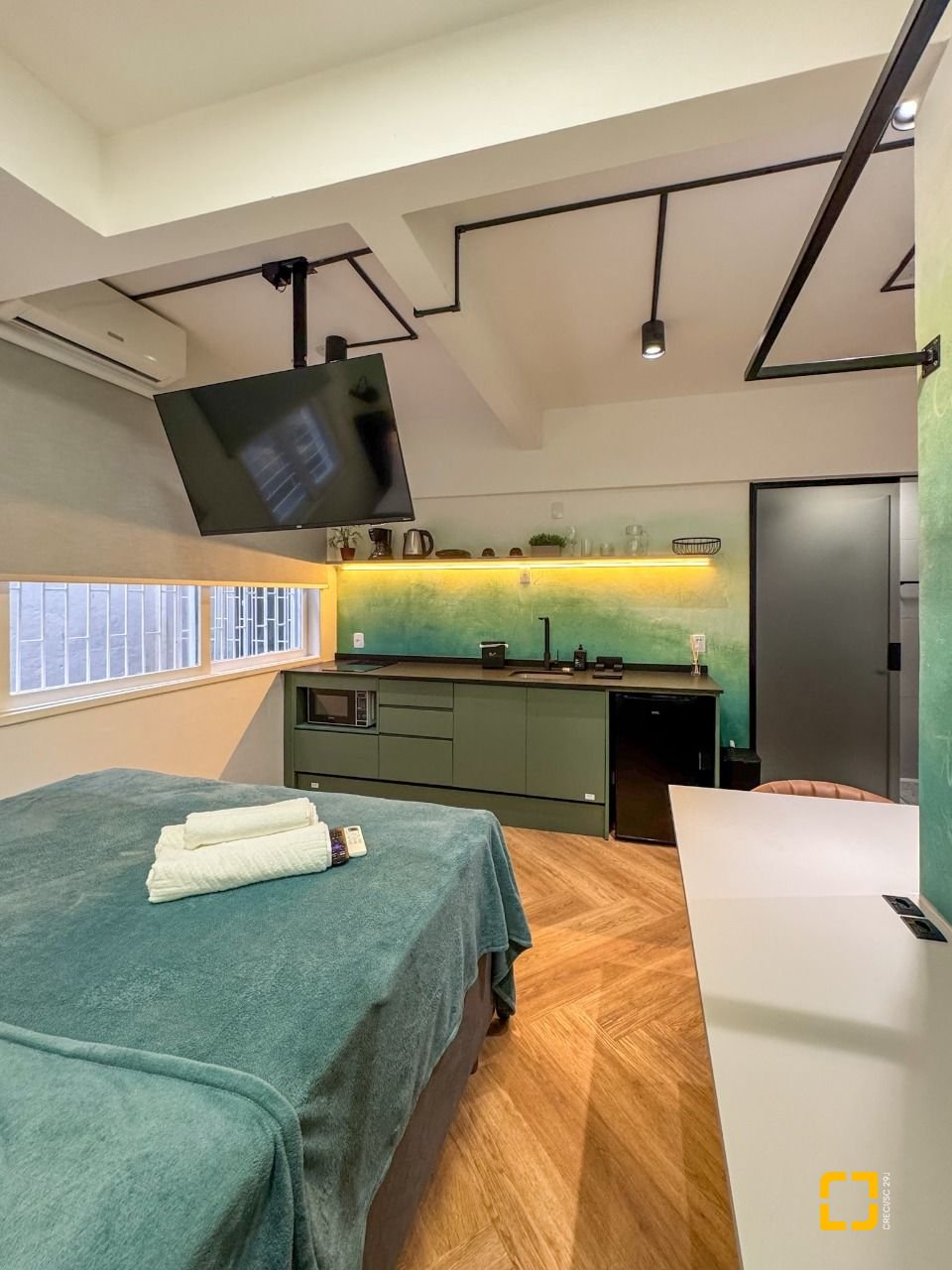 Apartamento com 20m², 1 quarto, no bairro Centro em Florianópolis