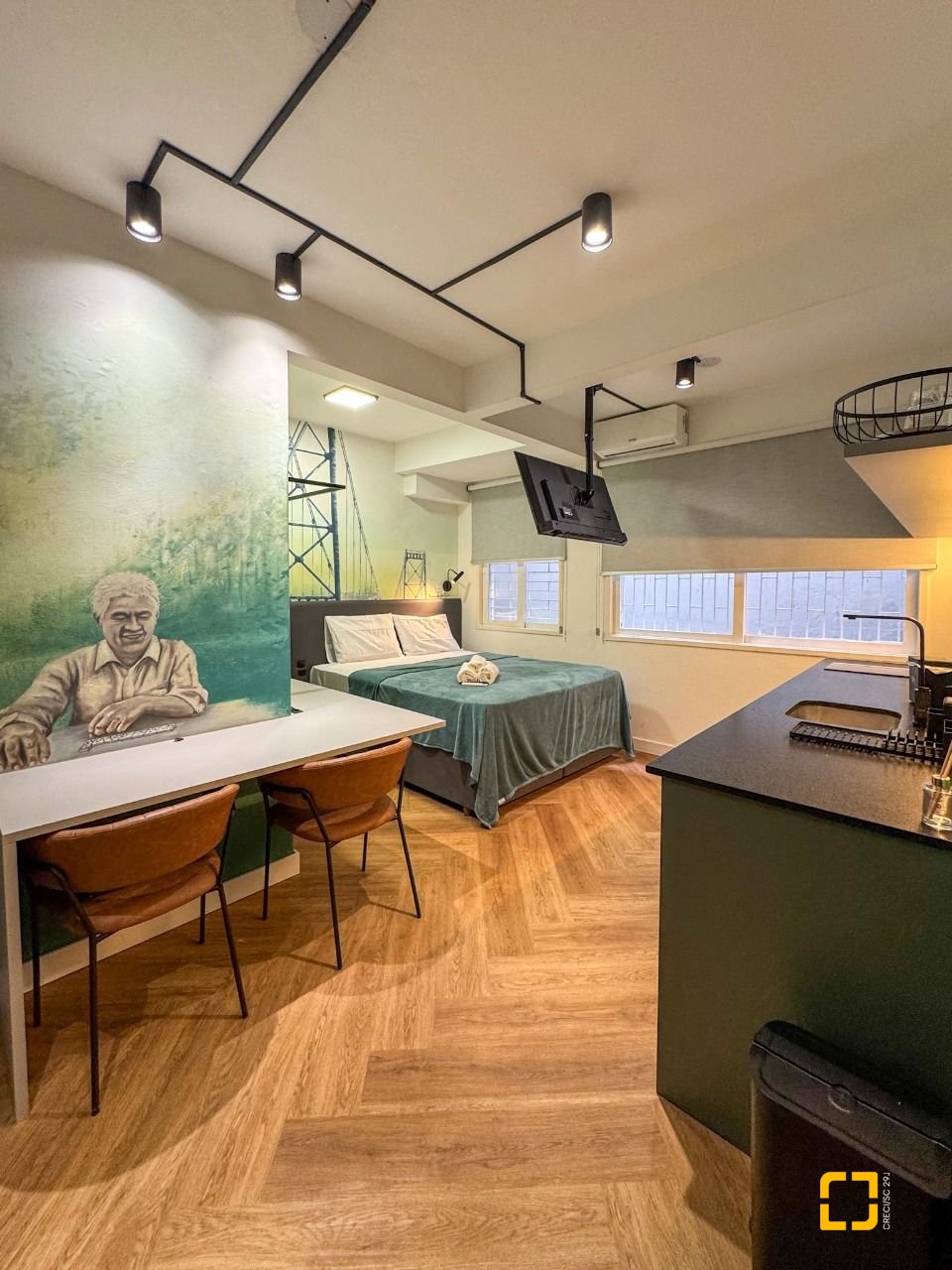 Apartamento com 20m², 1 quarto, no bairro Centro em Florianópolis
