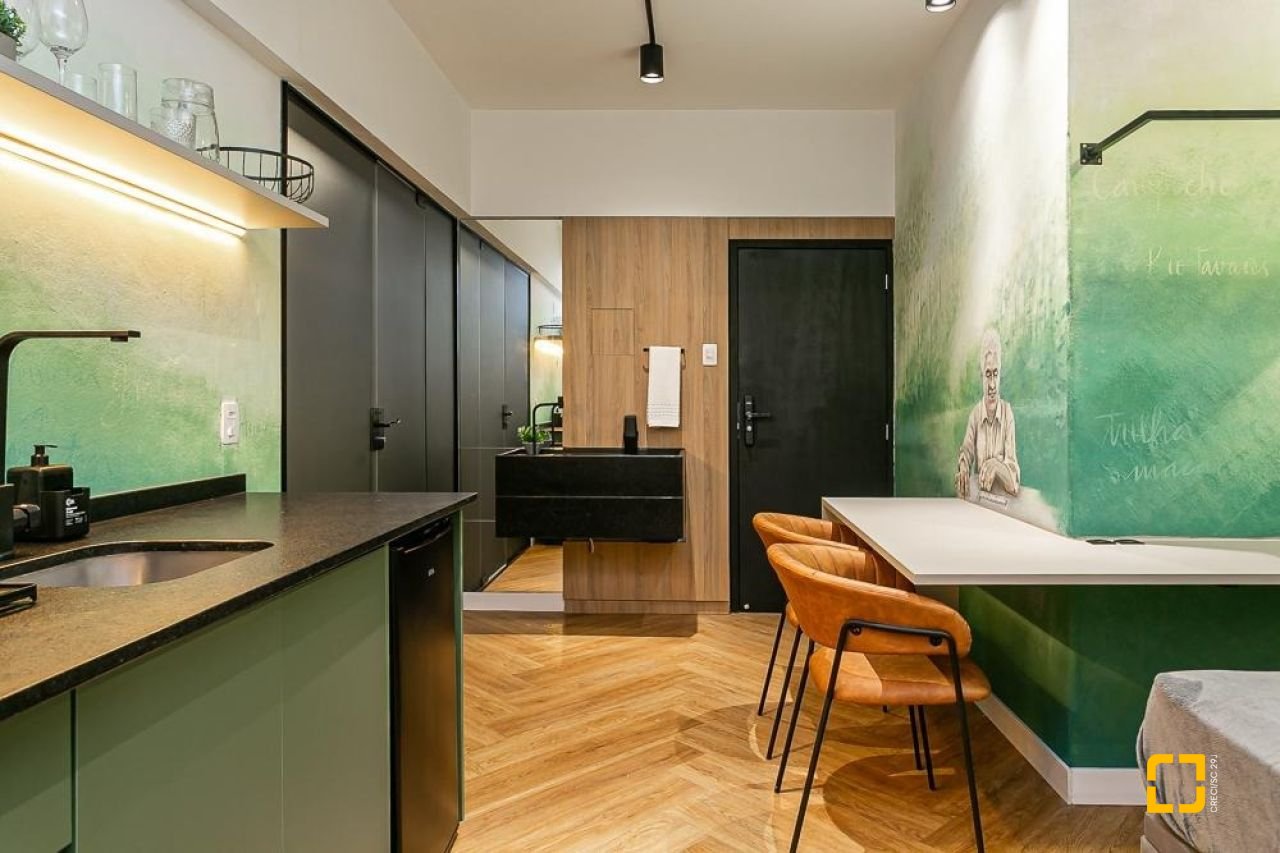 Apartamento com 20m², 1 quarto, no bairro Centro em Florianópolis
