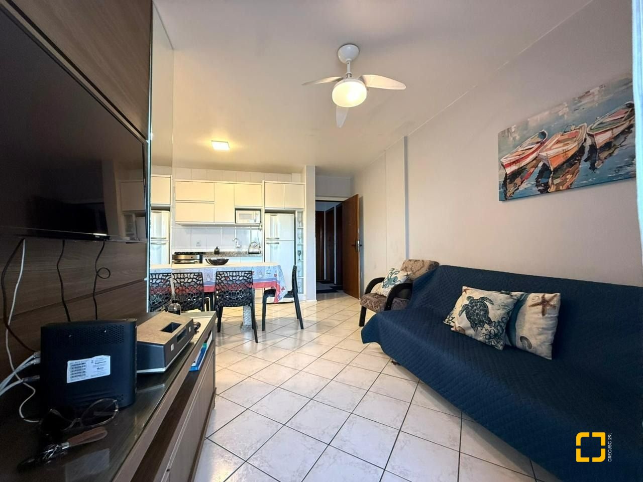 Apartamento com 59m², 2 quartos, 1 garagem, no bairro Ingleses em Florianópolis