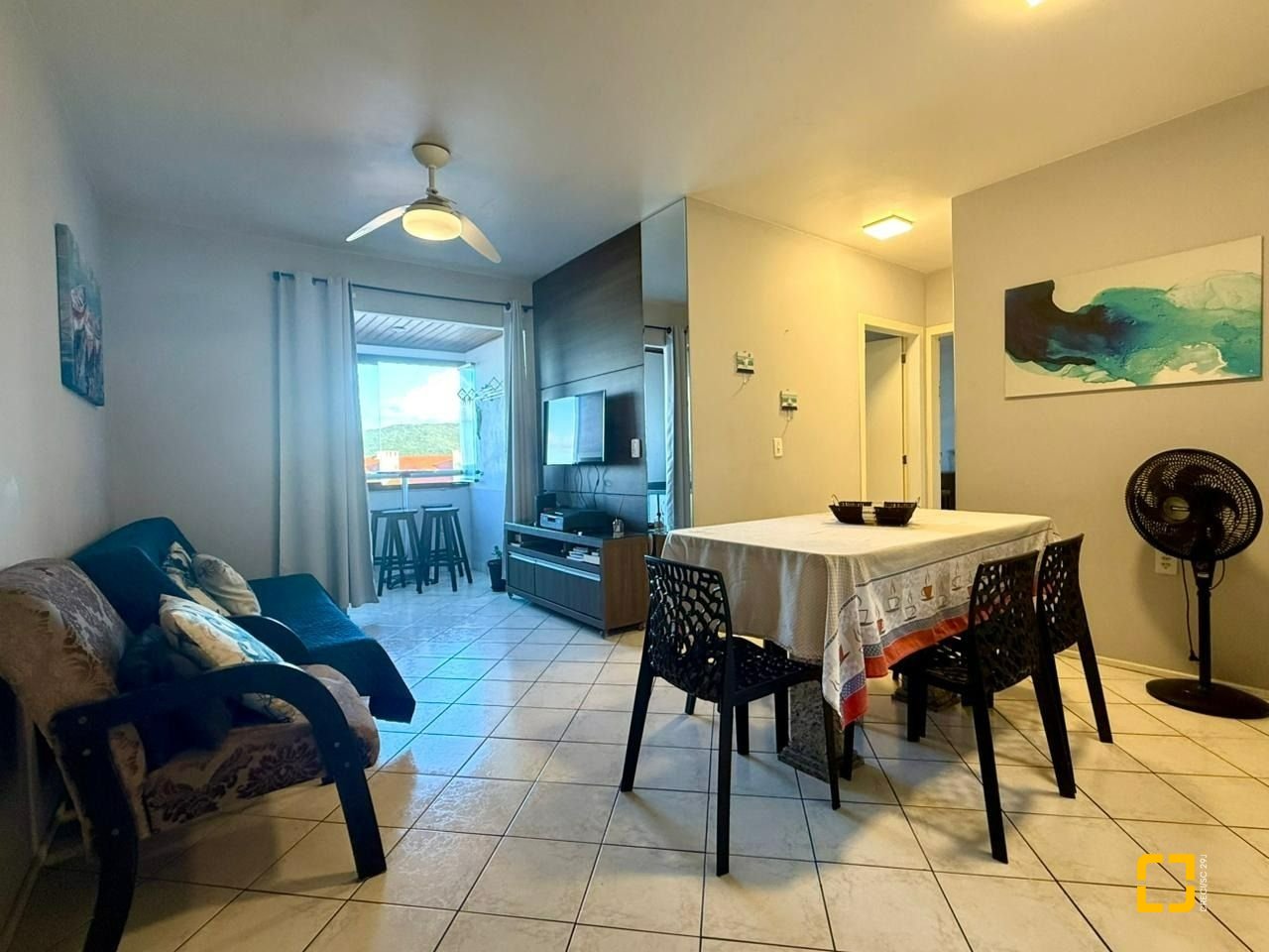 Apartamento com 59m², 2 quartos, 1 garagem, no bairro Ingleses em Florianópolis