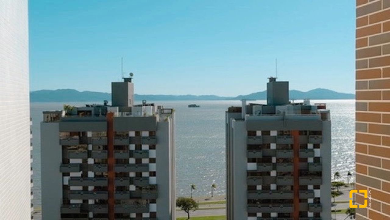 Apartamento com 122m², 4 quartos (sendo 1 suíte), 2 garagens, no bairro Beiramar em Florianópolis