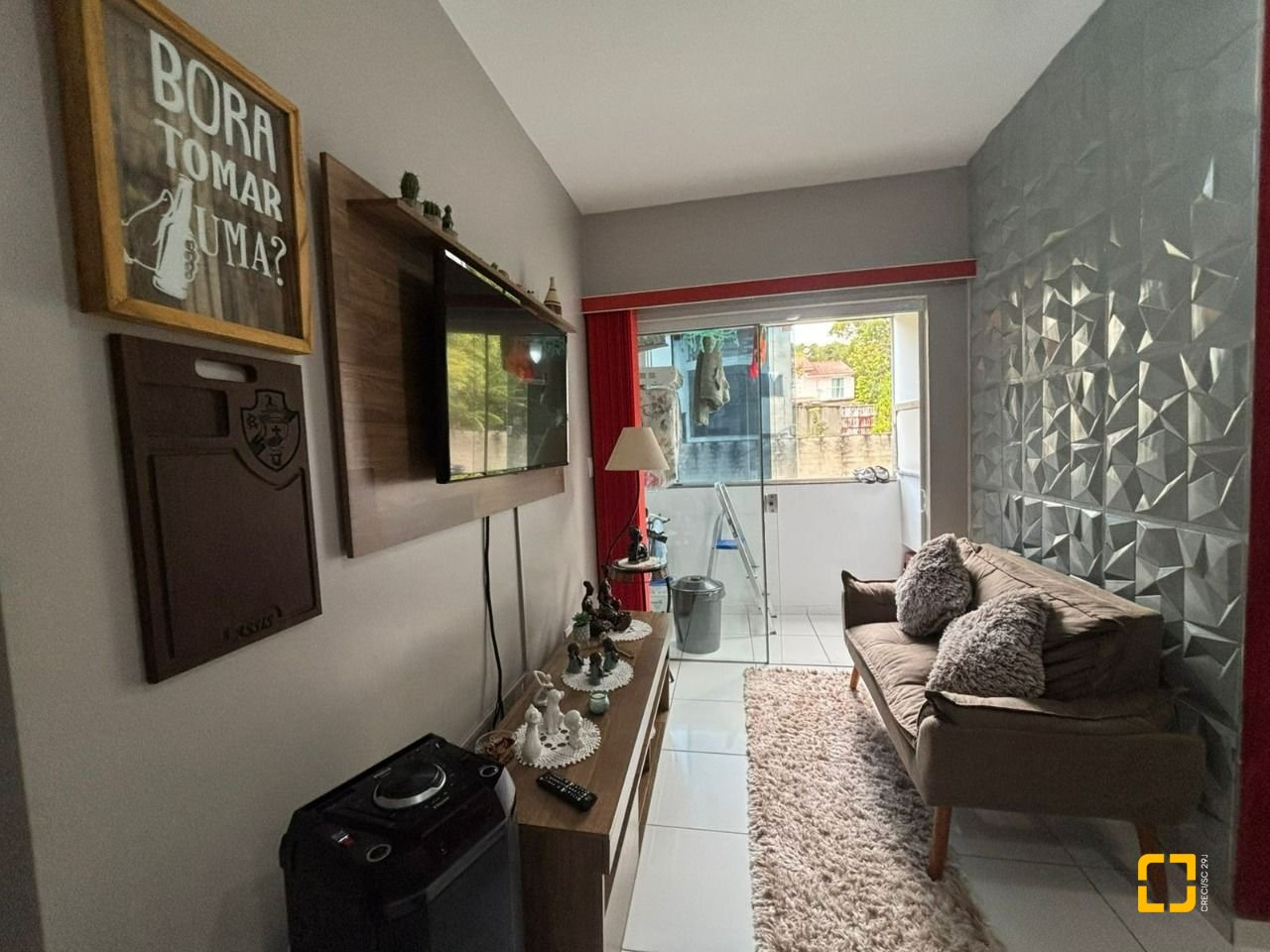 Apartamento com 59m², 3 quartos, 1 garagem, no bairro Potecas em São José